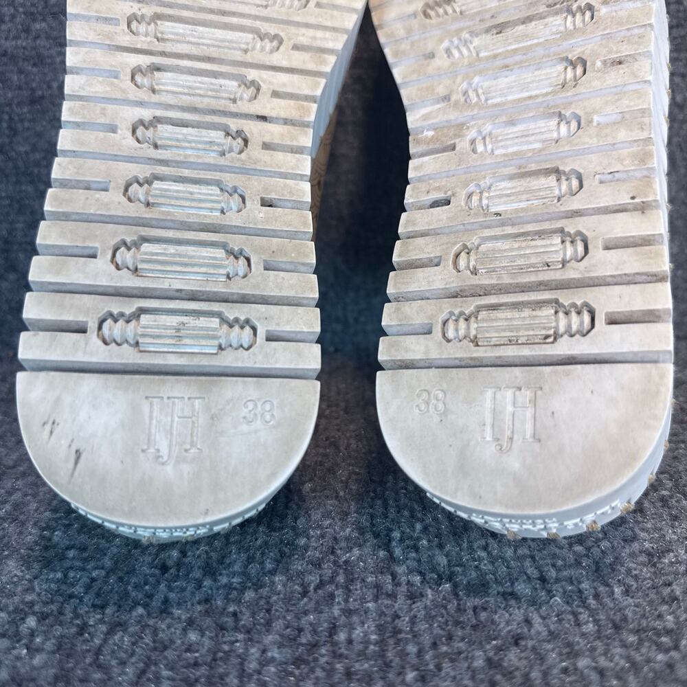 Ilse Jacobsen Tulip Platform Slip On Sneakers Shoes Beige Tan Women Size 8 EU 38 - Picture 6 of 9